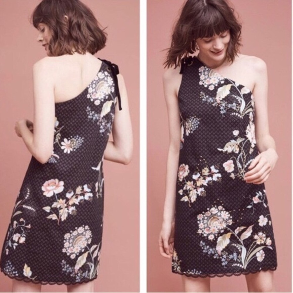 NWT Anthropologie Maeve One Shoulder Dress